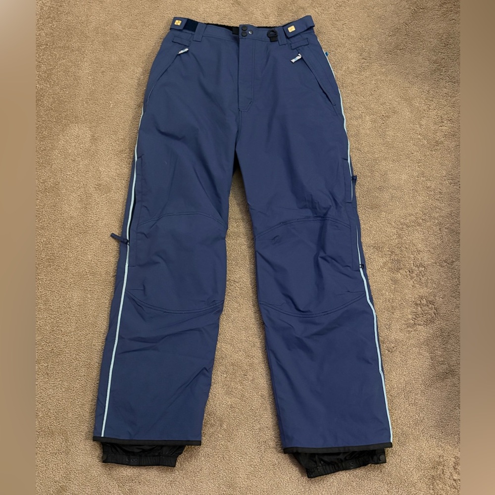 Ride Snowboards Men’s Snow Pants Medium Blue Insulated Ski Snowboard